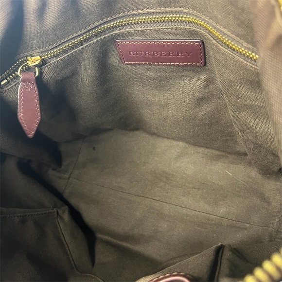 Burberry Shoulder Bag EUC - Picture 6 of 11